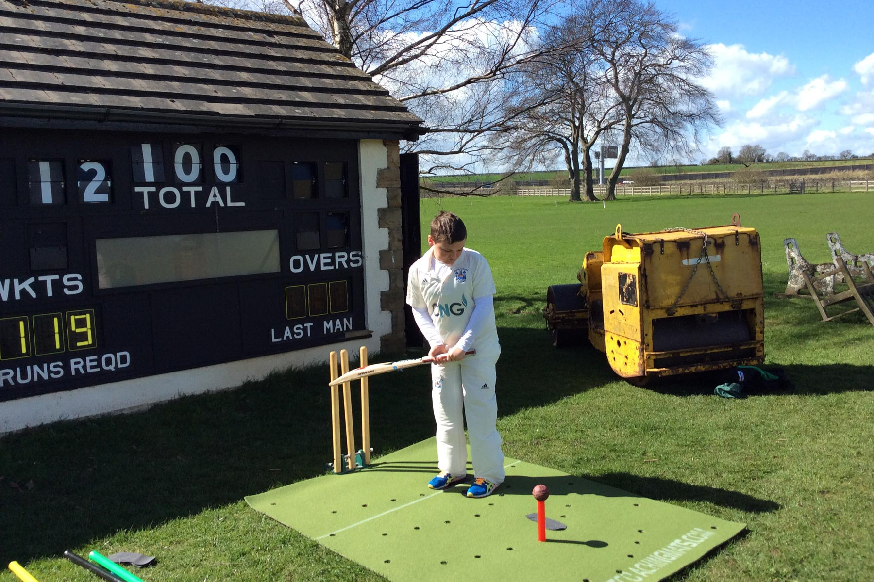 Cricket coaches love Club-practice-with-cricket-Training-mat